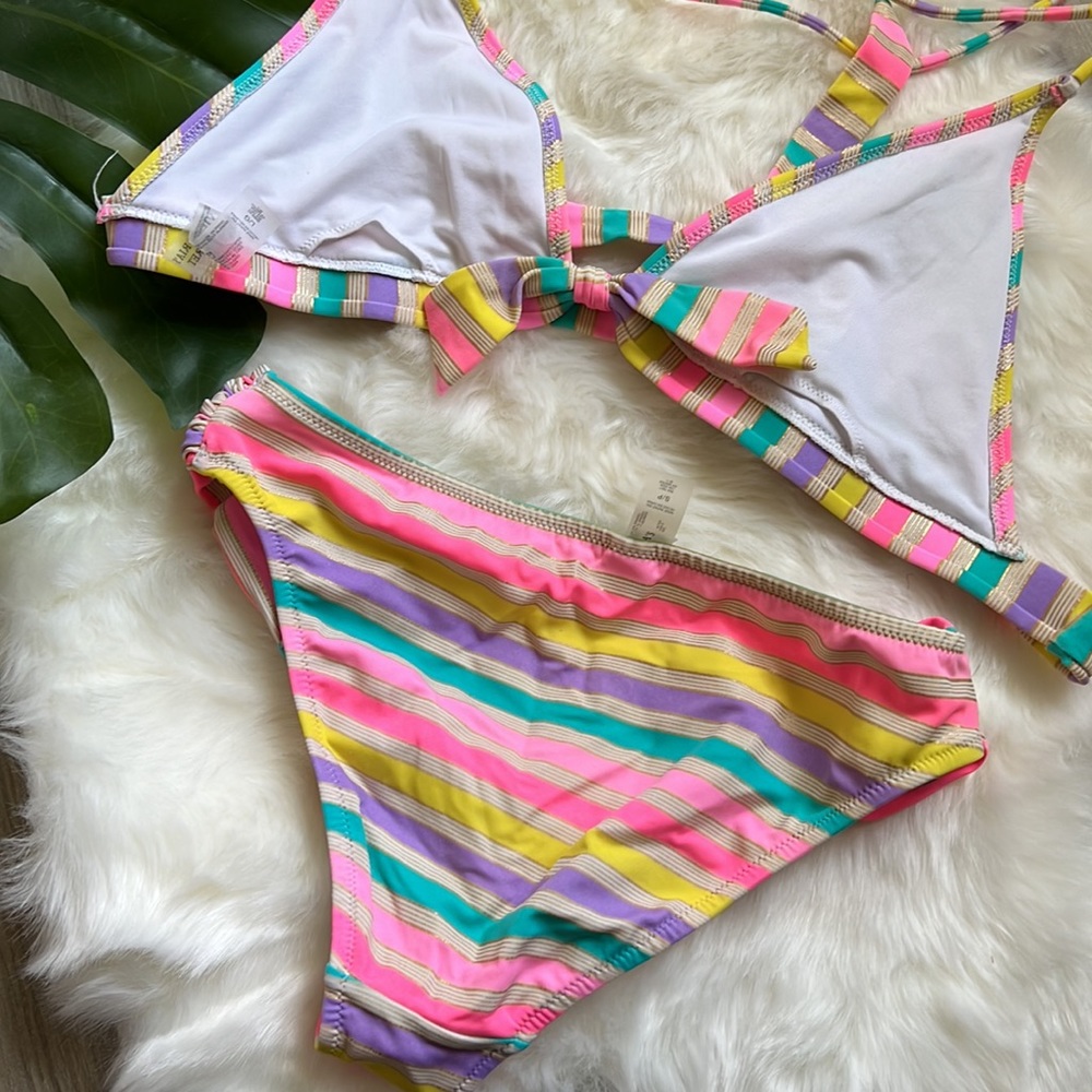 VS SEXY STRIPPED BIKINI SET - Picture 7 of 7